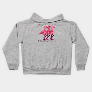 Birb Resume Kids Hoodie